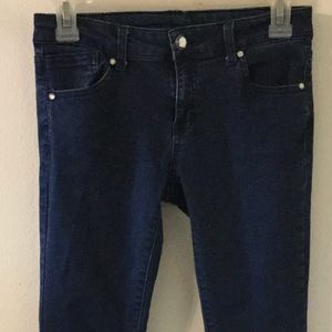 Rhinestone Accent 5 Pocket Jeggings by Curfew Girl